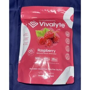 Vivalyte Sugar Free Stevia Electrolyte Powder Raspberry Drink Packets 20 ct.